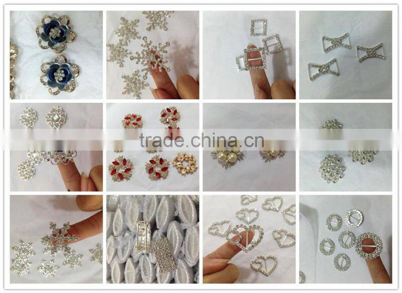 wholesale rhinestone jewelry pearl brooches for wedding bouquet decoration