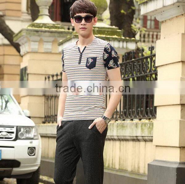 Factory best sell men short sleeve black tee