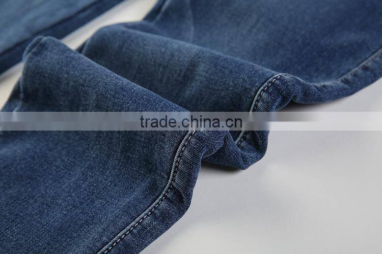 2015 latest ladies fashion design heavy stitching thick thread sewing jean Hottest women denim jeans wholesale made in china