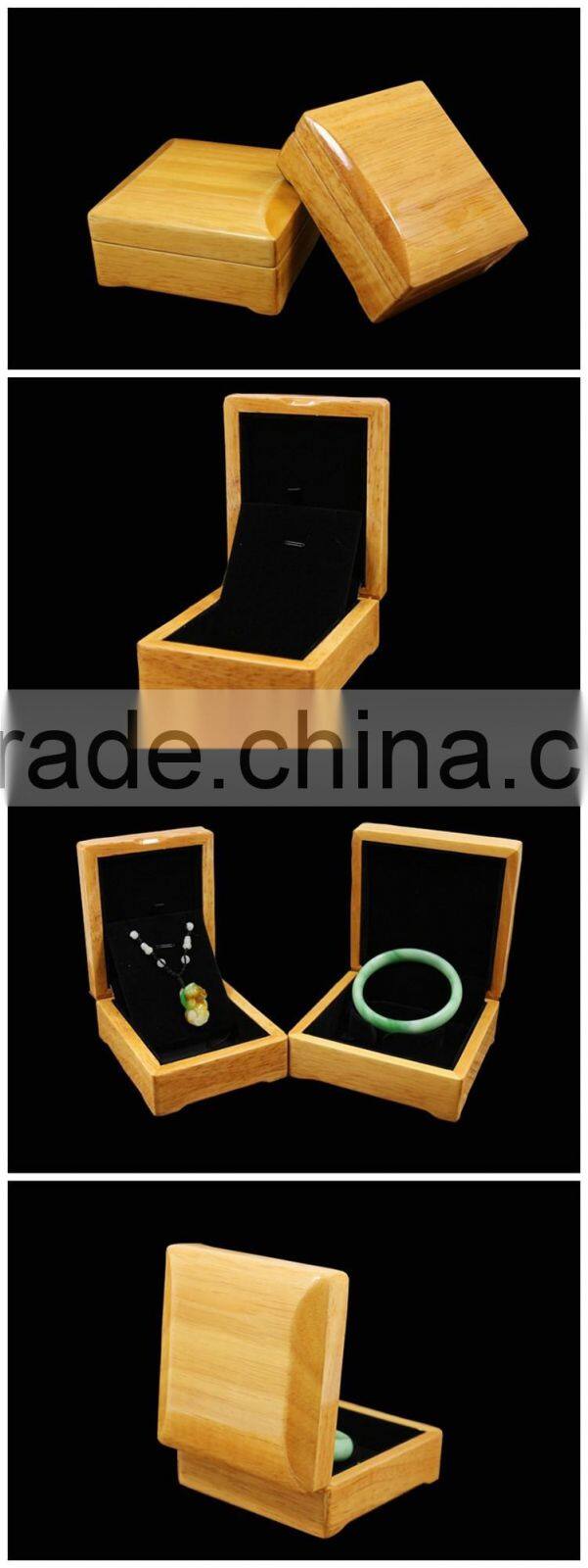 Glossy Finished Antique Wood Jewelry Box