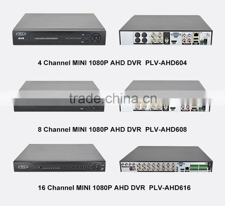 new product mini rohs h.264 8ch dvr with audio/alarm in/out