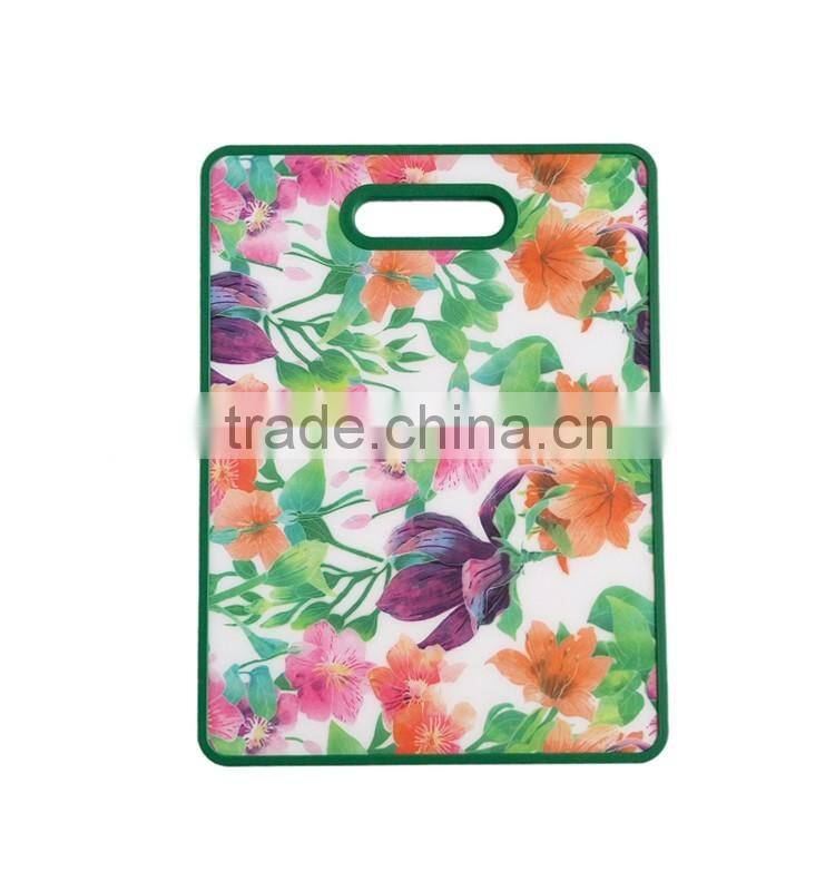 2016 new design custom 2 in 1 cutting board deco wholesale