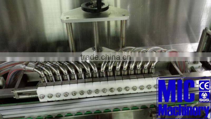 Micmachinery full automatic edible oil filler liquid bottle filler bleach filling machine with CE certification