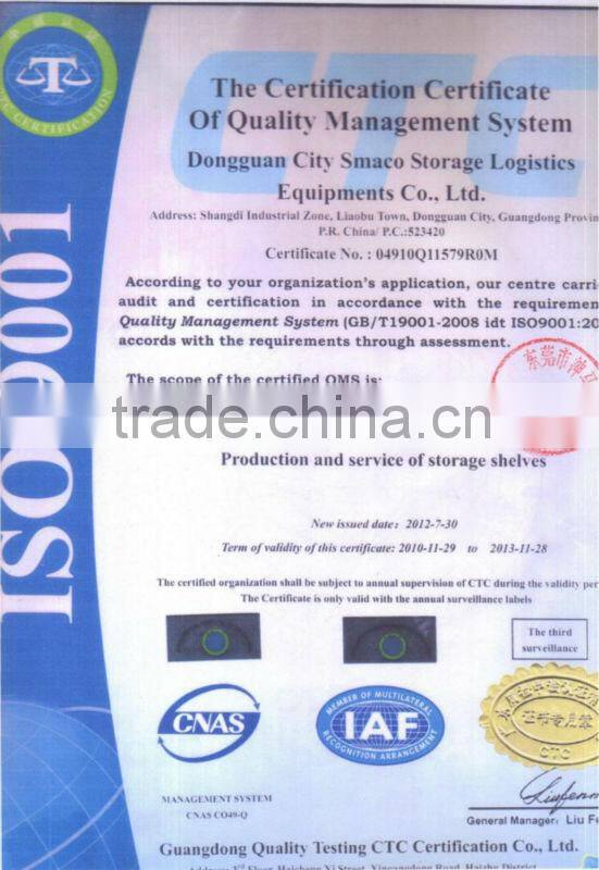 Very narrow aisle racking (SM-590)