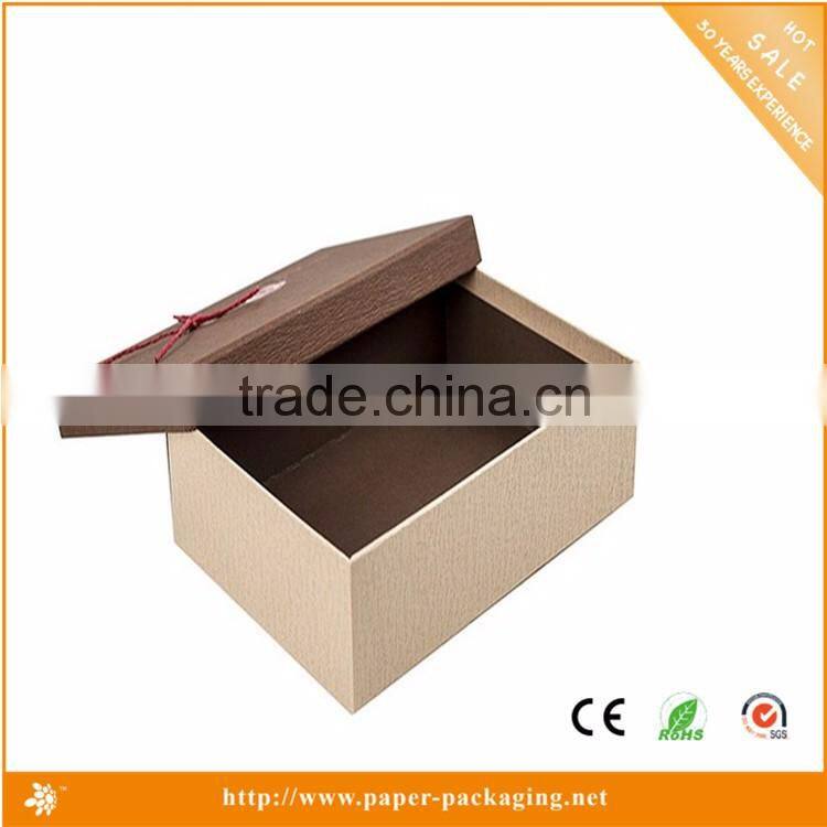 Custom High-grade Luxury Paper square Packaging For chocolate/candy/cake Gift box