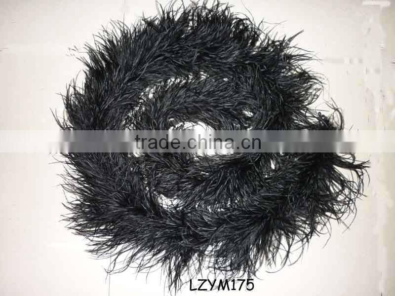 decorative Fluffy Ostrich Feather boa LZYJ69