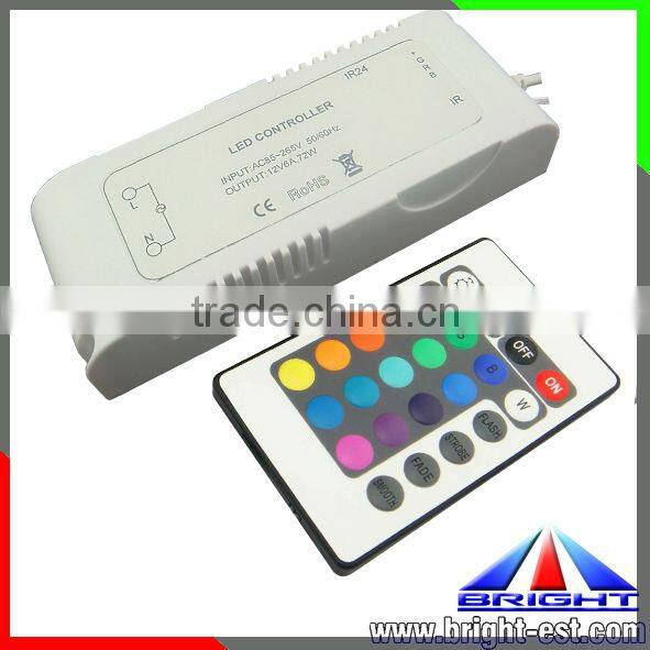 LED RGB RF Controller, Remote RGB Controller, Wireless RGB Touch Controller