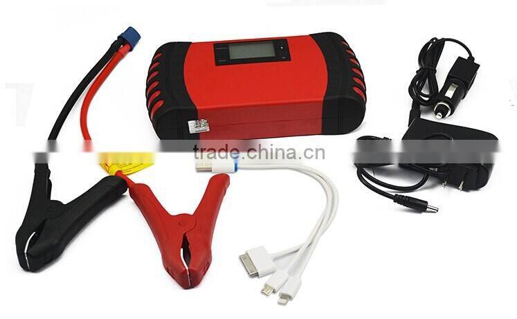 15000mAh toyota parts accessories tool set multi-function powerbank LCD display auto battery portable vehicle car jump starter