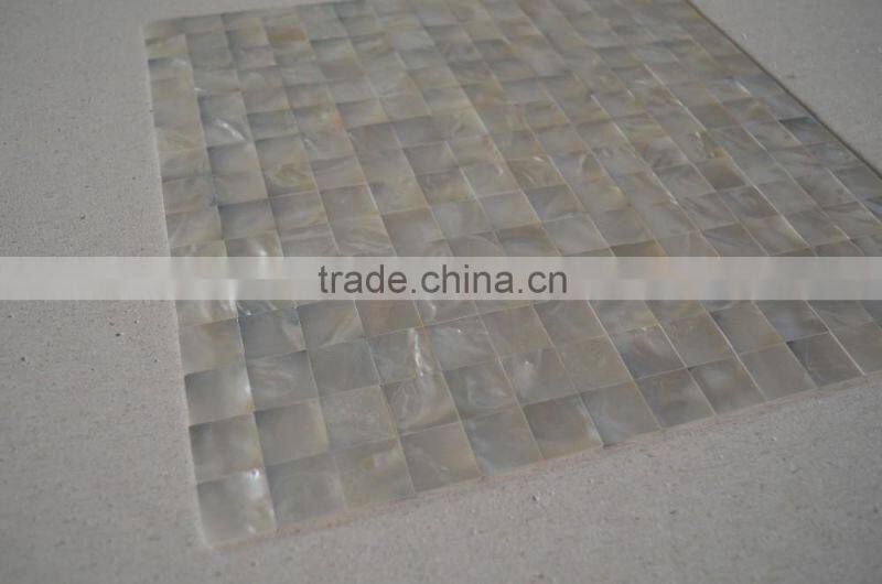 white lip shell mosaic tile, mother of pearl mosaic panel,background wall