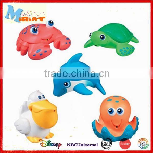 Cute Mixed Animals Rubber Floating Bathing Play Toy