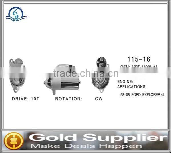 Brand New Starter For FORD RANGER 2.5 F17U-11000-AB With Guranteed Quality and Very Cheap Price