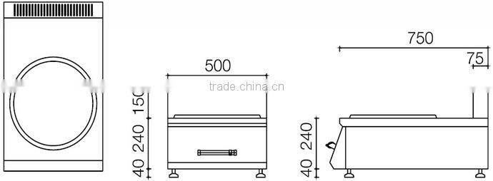 3500W rotation switch indoor portable electric induction stove top