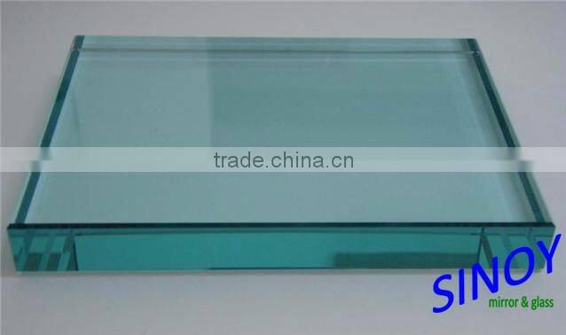 3-22mm Clear /Tinted Flat or Curved Tempered Glass, Toughened Safety Glass for Architecture Applications