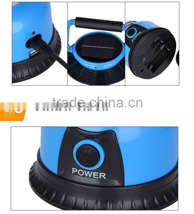 Effsun Hot Sales small Solar Rechargeable tent lamp camping light