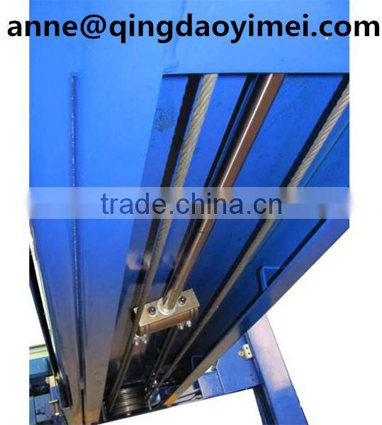 Two Post Double-Cyclinder Clear Floor Hydraulic Lift