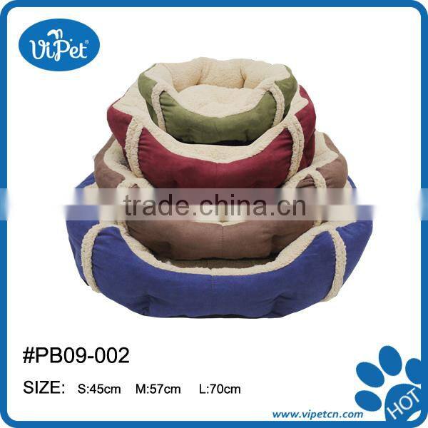Comfortable Soft Pet Bed with different sizes and colors