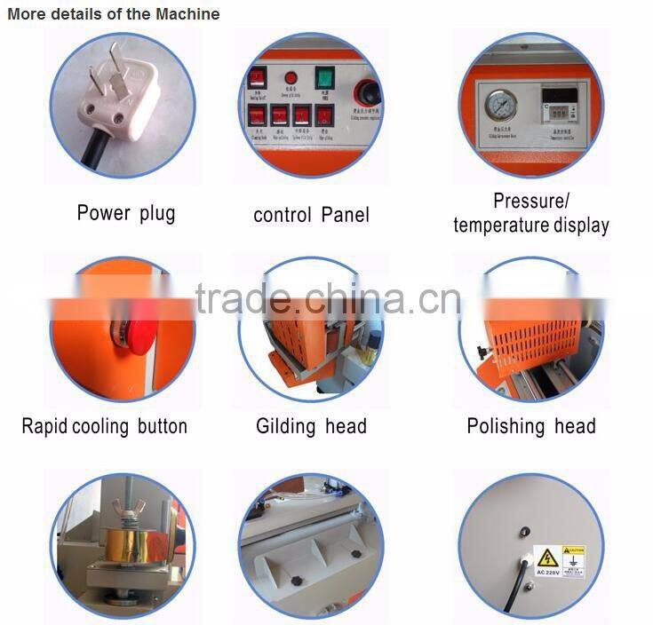 Professional Manufacture Album Polishing and Gilding Machine (WD-L530MT)