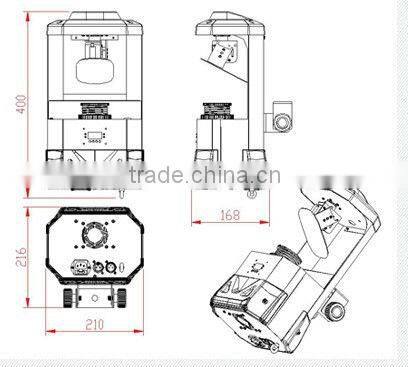Stage effect light 30W led scaner light EV SC30S