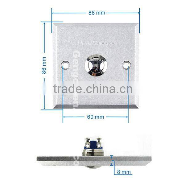 ACCESS CONTROL 12V DOOR OPEN ALUMINUM ALLOY SWITCH