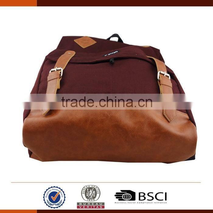 Vintage Style Backpack Bag Bookbag for Campus