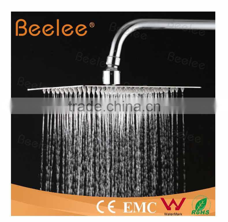 304 Stainless Steel Bathroom Top Square Rain Shower Heads
