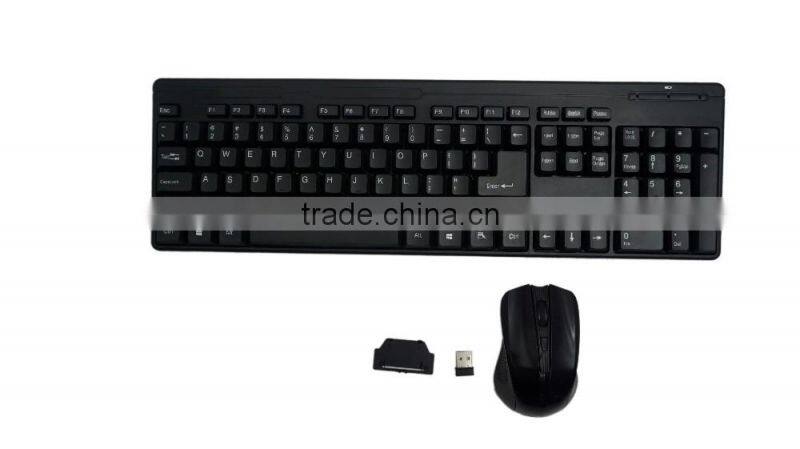 Black color office chair computer keyboard and mouse combo