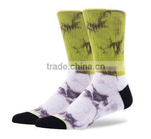 customized digital sublimation print basketball socks