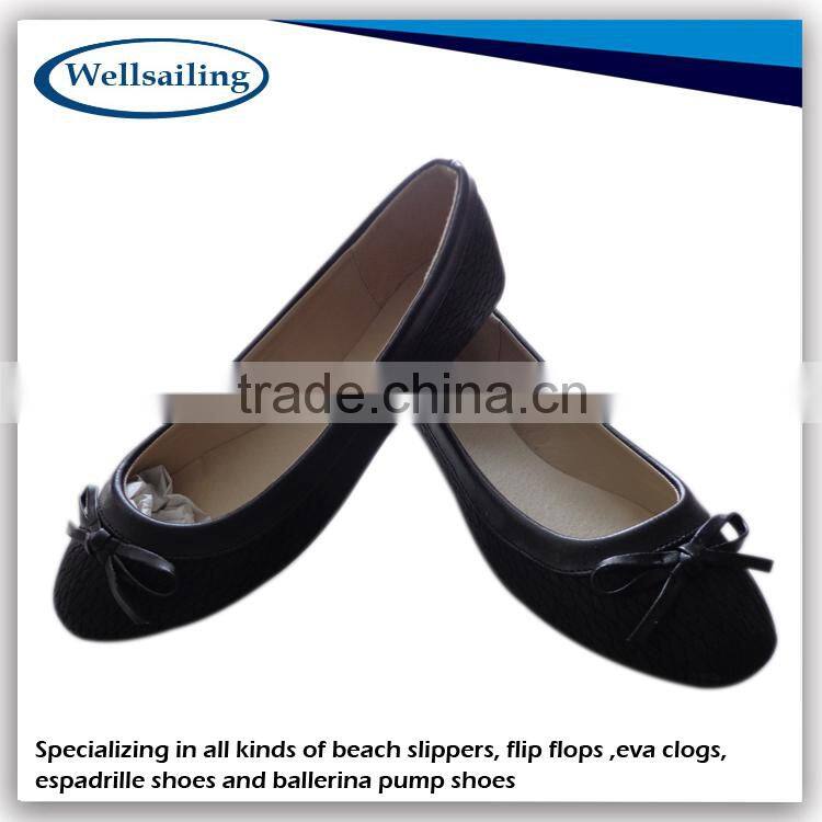 Direct factory manufacture sweet ballerina shoes/foldable ballerina shoes
