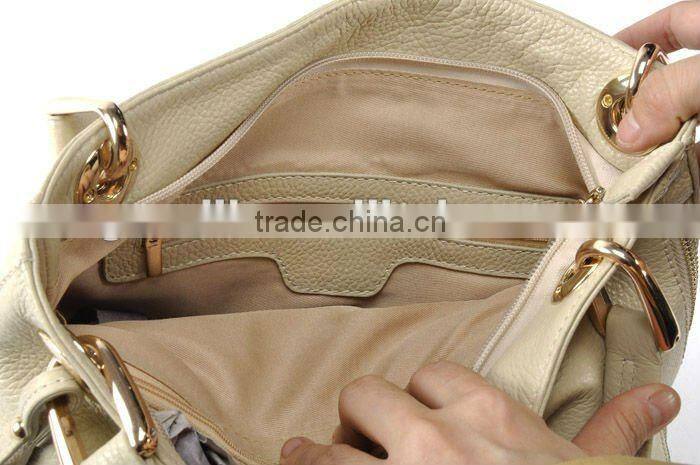 2012 New Style! Lady Fashion Genuine Leather Handbag!