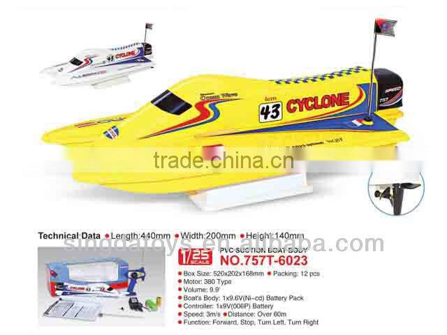 757-6019 NEW 1:25 Electric High Speed Racing RC Boat