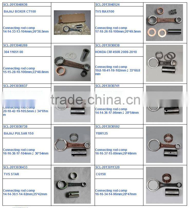 SCL-2013040344 SR125/YD125 125cc Motorcycle Steel Connecting Rod Kits