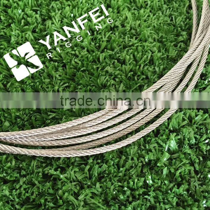 6x19 galvanized steel wire rope