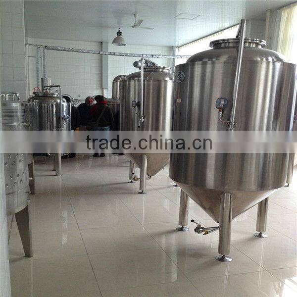200l fermenter tank/glycol jacket conical fermenter/fermentation tank