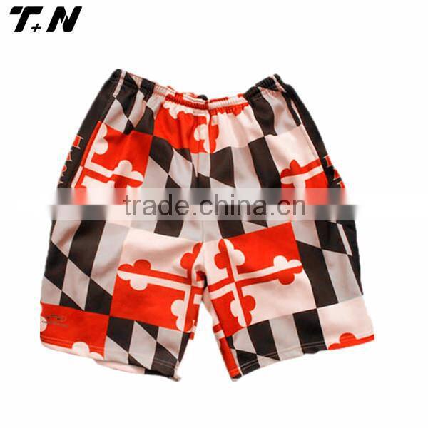 popular sublimated womens lacrosse short for promotion