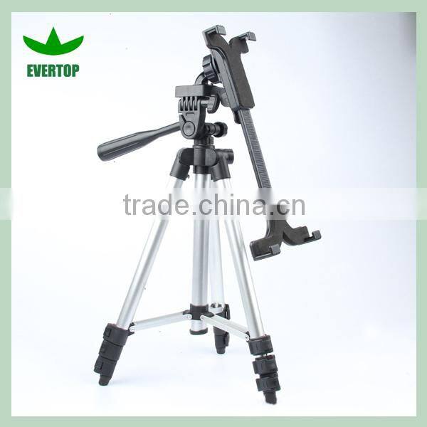 Tourism Universal tablet tripod camera mount for ipad/adjustable tripod tablet camera mount for various tablet pc TS-LS14B