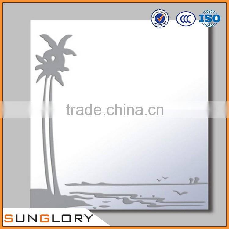 3mm 4mm 5mm 6mm 8mm frosted bathroom mirror