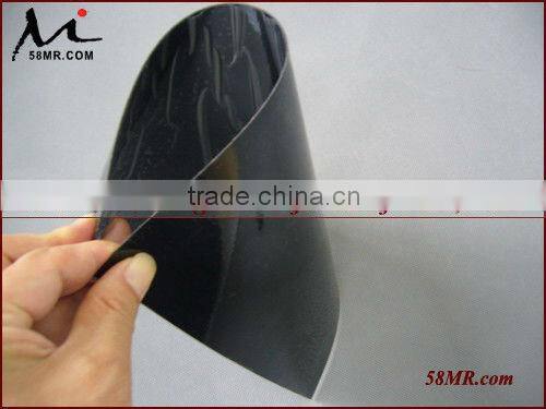 0.2MM-2.0MM Black and White Self-adhesive PVC for Photo Album Pages Sheets