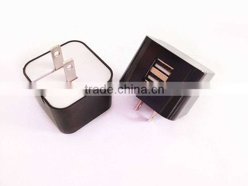 Factory wholesale US folding plug 5V 2A micro usb wall charger portable home wall charger for Samsung Table PC