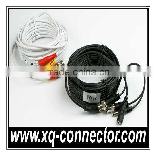 XinQi CCTV Accessories 10m BNC To DC Plug Audio Video Cable