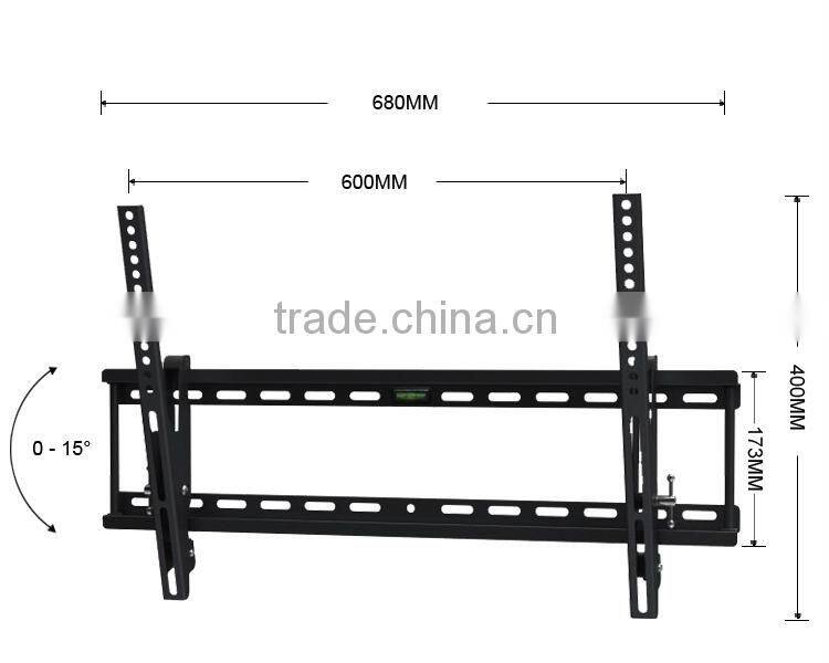 Support 75kgs,Easy installating tilting tv bracket for 30"-63"screens