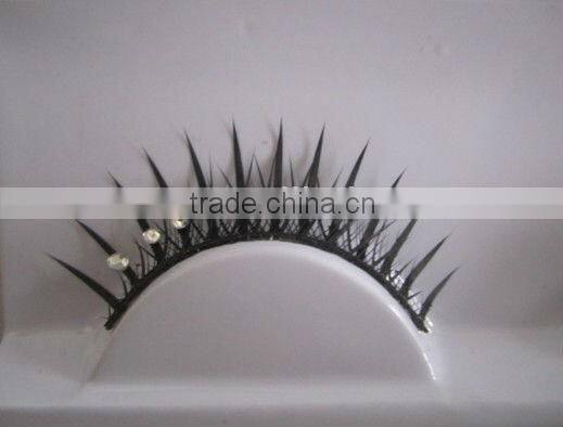 100% hand-made diamond false eyelashes & diamond false eyelash