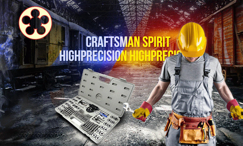 High Quality Low Price M3-M12 Thread Cutting hand tap rock drill hand tool set