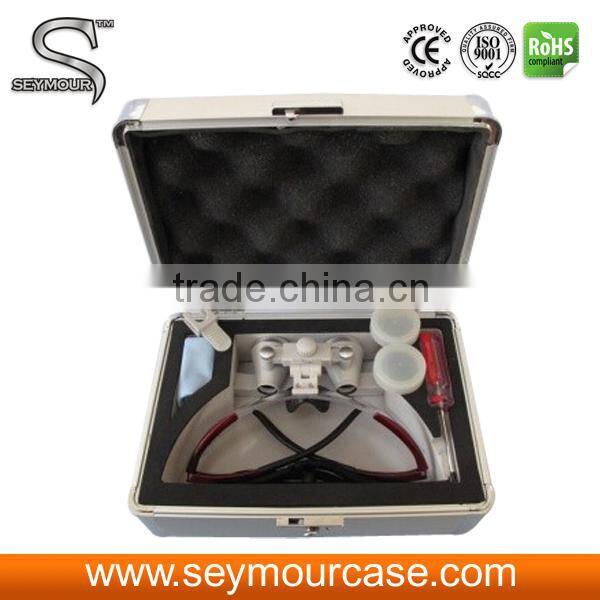 Waterproof Aluminum Metal Case For CH-F Dental Loupes Binocular Medical Magnifier