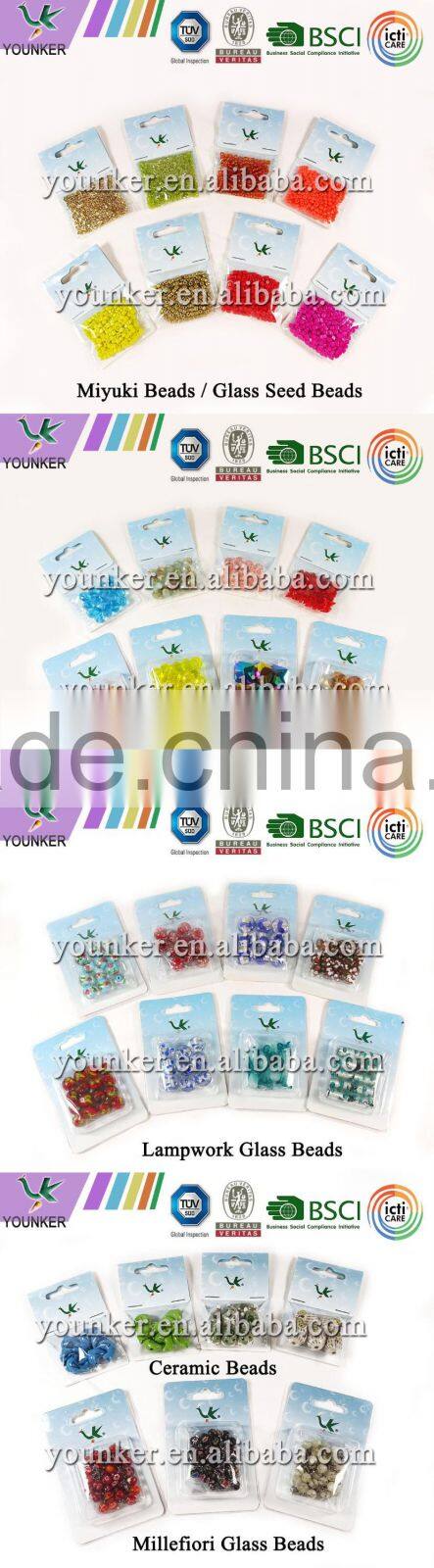 Wholesale Fashionable Plastic beads Pony Beads Glass Seed Beads Used for Jewelry Making And DIY Kits