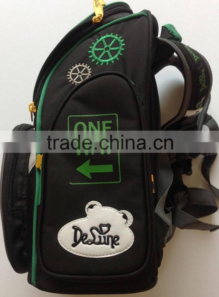 Boy new primary school bag cheap cars print school backpack