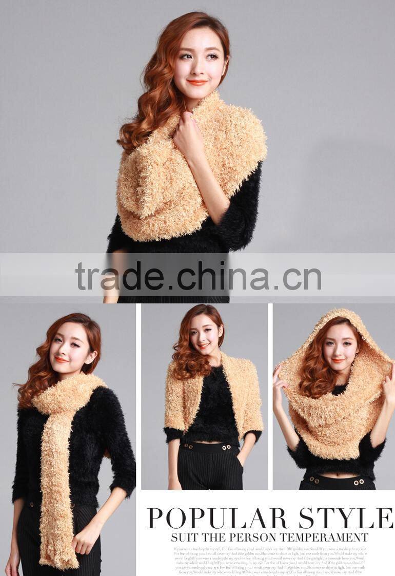 2015 Winter New Ladies Magic Snood Scarf Scarves Soft Multifunctional Shawl Outdoor Head Wear For Gif