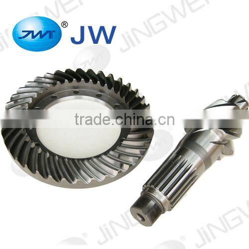 Custom steel spiral bevel gear gearbox forging parts