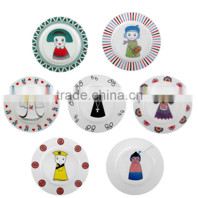 2013 round ceramic dishes and plates