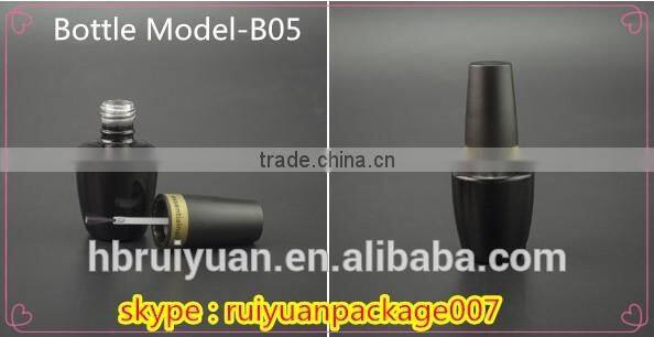 hot sale 13ml clear empty glass nail polish vial