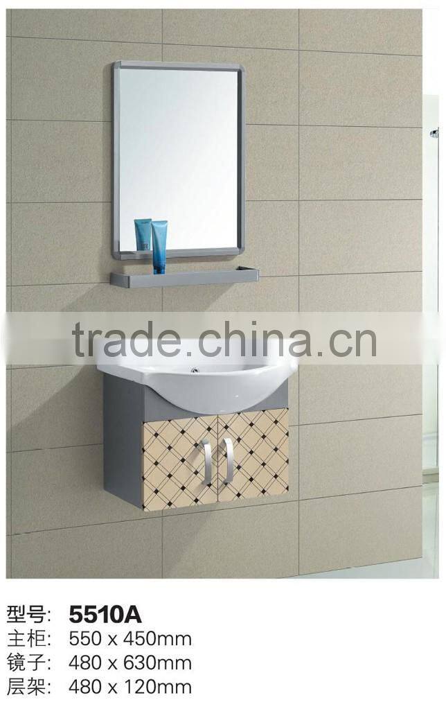 China factory promotion wall hung used bathroom vanity cabinets
